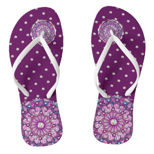 Tongs Cardinal Red Rosace