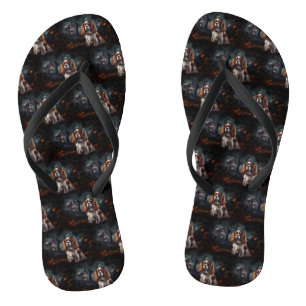 Tongs Cavalier King Charles Spaniel Halloween Épouvantab