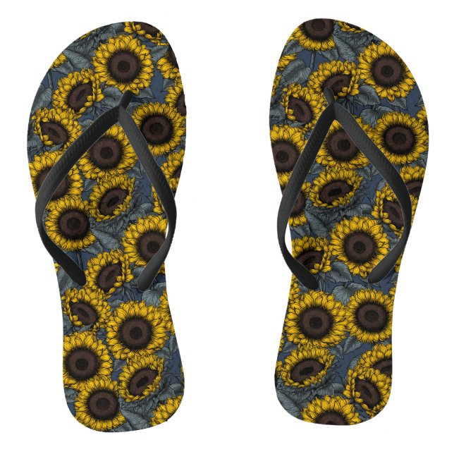 Tongs Champ de tournesol 2 (Semelle)
