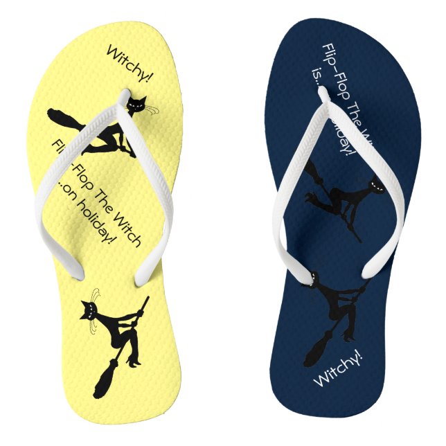 Tongs Chat Sur Balai (Semelle)