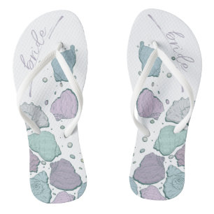 Tongs CHAUSSURES mariages   Coquillages modernes Dusty B