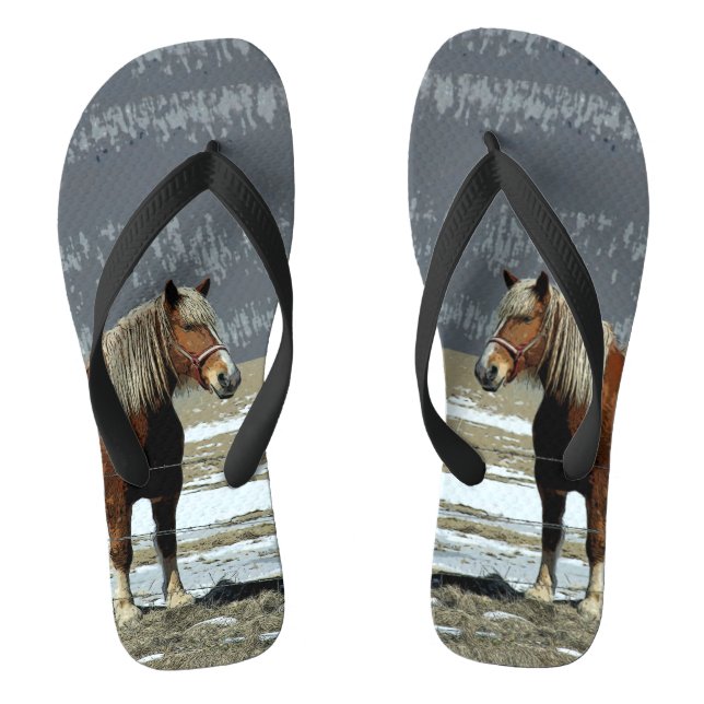 Tongs Cheval Belge En Paddock Flip Flops (Semelle)