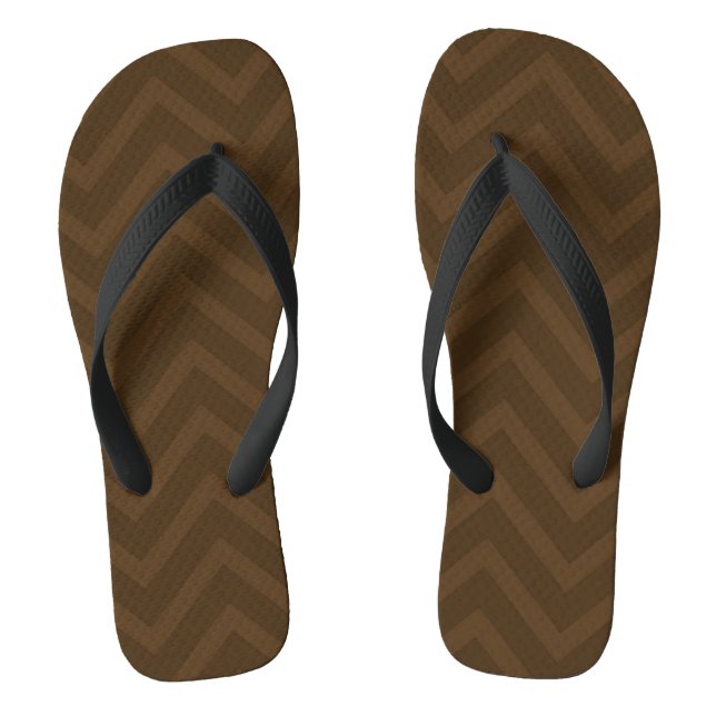 Tongs Chevron Brown (Semelle)
