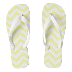 Tongs Chevron jaune