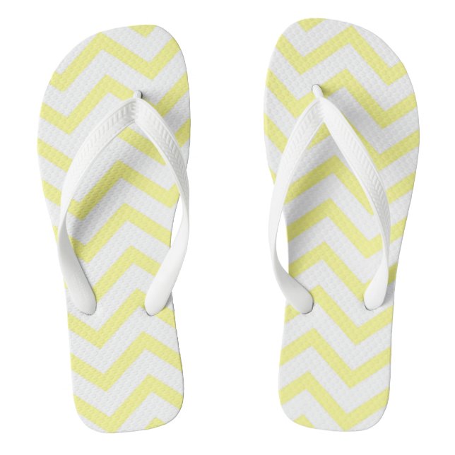 Tongs Chevron jaune (Semelle)
