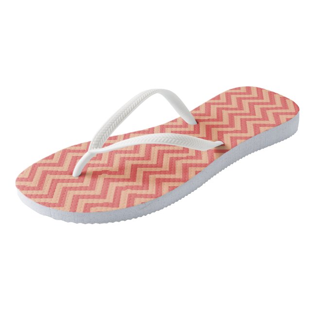 Tongs Chevron pêche et canneberge (Incliné)
