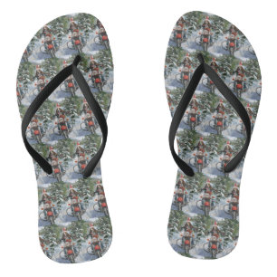 Tongs Chien Bluetick Coonhound chevauchant une moto de N