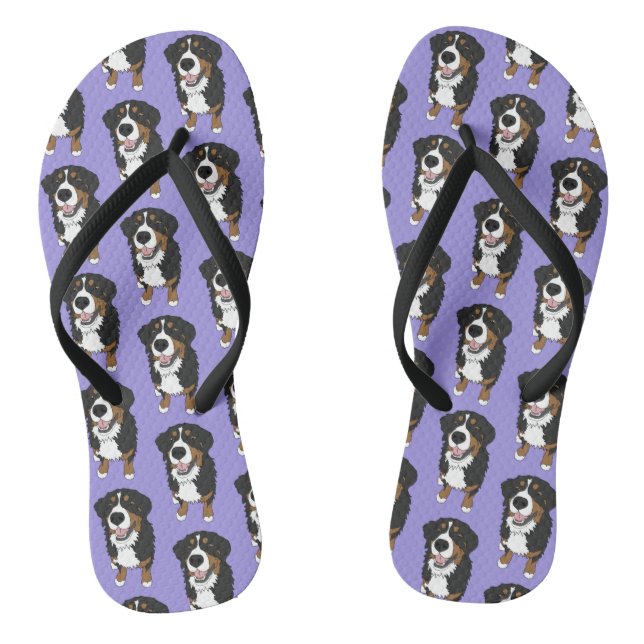 Tongs Chien de montagne bernois  (Semelle)