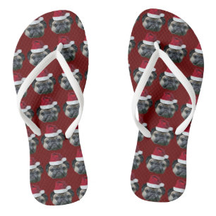 Tongs Chien de Noël