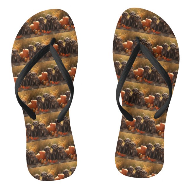 Tongs Chiots Griffon à poil dur Pointer Automne (Semelle)