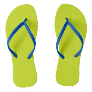 Tongs Citron amer (couleur solide)