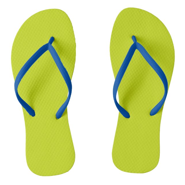 Tongs Citron amer (couleur solide) (Semelle)