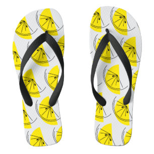 Tongs Citrus Citron à lèvres multiples