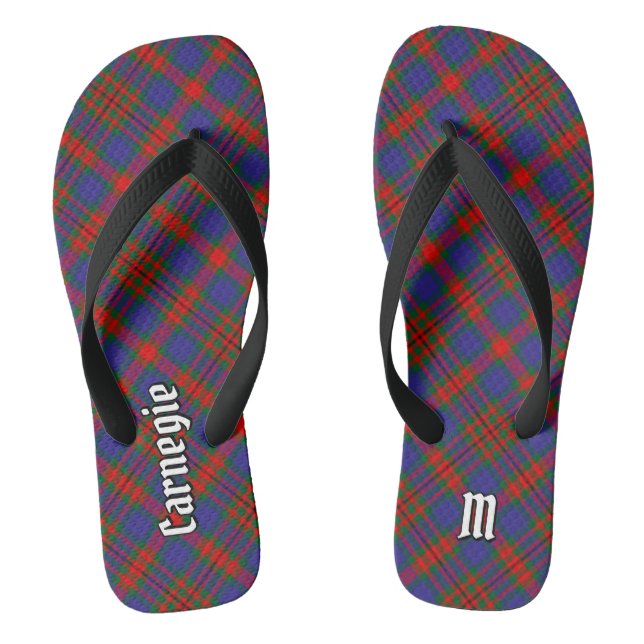 Tongs Clan Carnegie Tartan (Semelle)