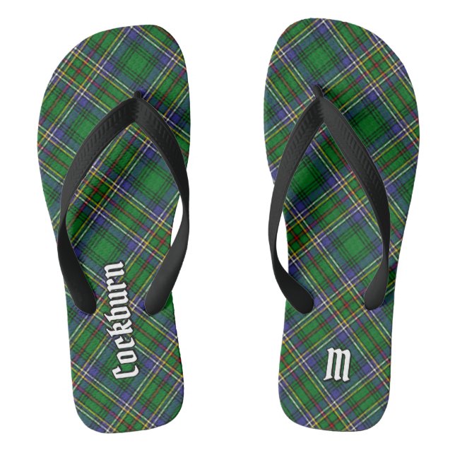 Tongs Clan Cockburn Tartan (Semelle)
