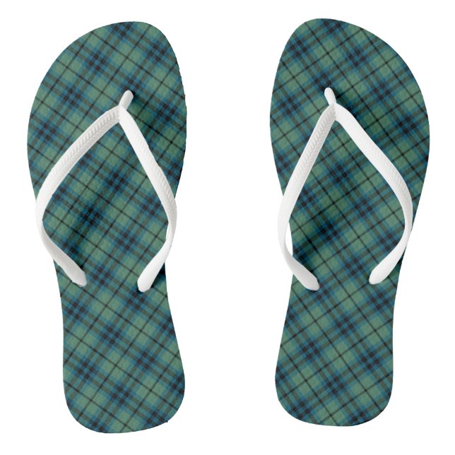 Tongs Clan Keith Tartan Green Plaid (Semelle)