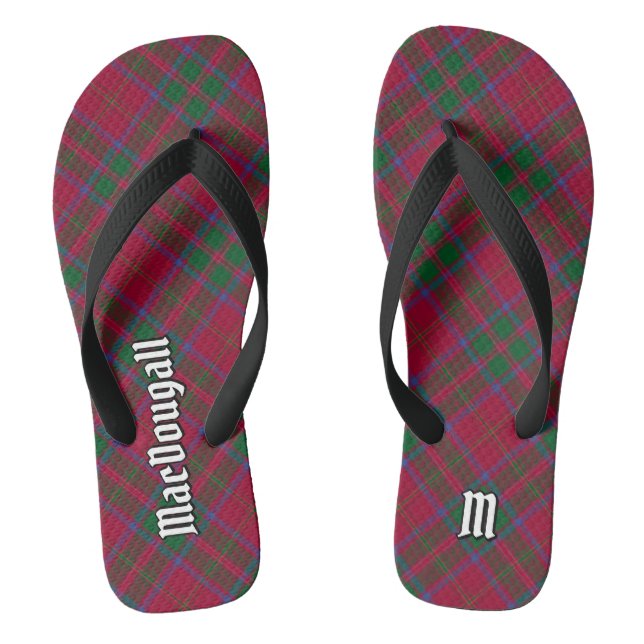 Tongs Clan MacDougall Tartan (Semelle)