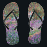 Tongs Claude Monet - Le jardin de l'artiste à Giverny<br><div class="desc">Jardin de l'artiste à Giverny / Le Jardin de l'artiste a Giverny - Claude Monet,  1900</div>