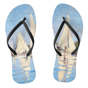 Tongs Claude Monet - Régates à Argenteuil