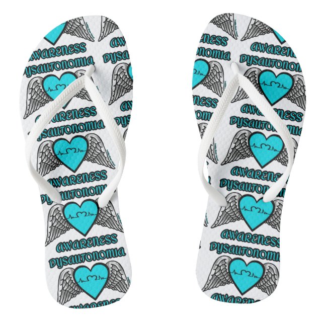 Tongs Coeur/ailes...Dysautonomie (Semelle)