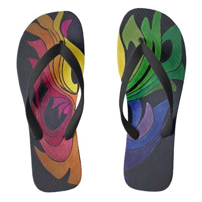 Tongs conception arc-en-ciel (Semelle)