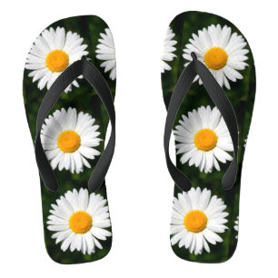 Tongs conception de marguerite
