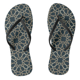 Tongs Conception de motif géométrique islamique Abstrait