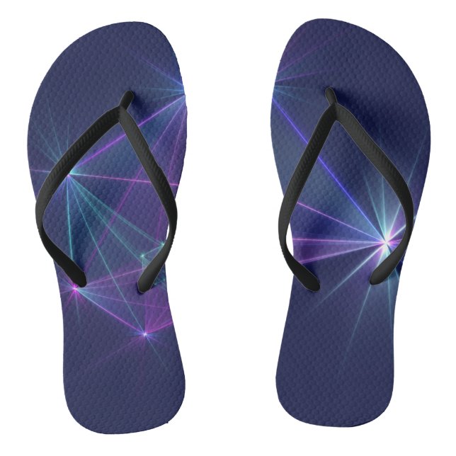 Tongs Constellation, Art Fractal Abstrait Fantastique (Semelle)