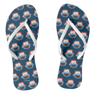 Tongs Cookie Monster Woodland Face
