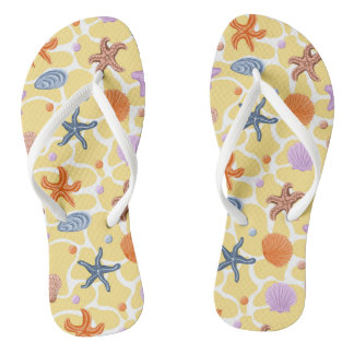 Tongs Coquillages de plage d'été Flip Flops