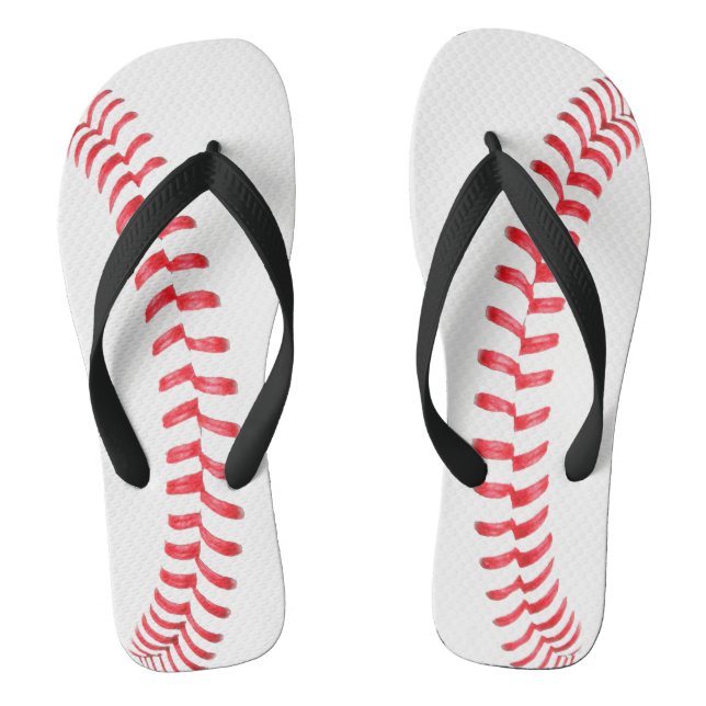 Tongs Couches de baseball Flipflop Sandales (Semelle)