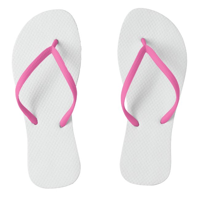 Tongs Couleur solide blanche (Semelle)