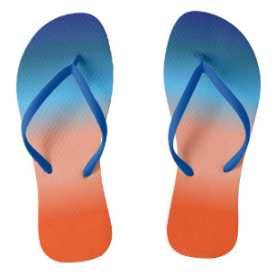 Tongs Couleurs du lever du soleil