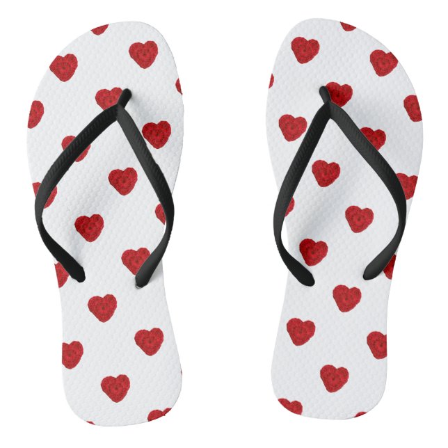 Tongs Crochet Fer Coeurs Artisanat artisanal Petits (Semelle)