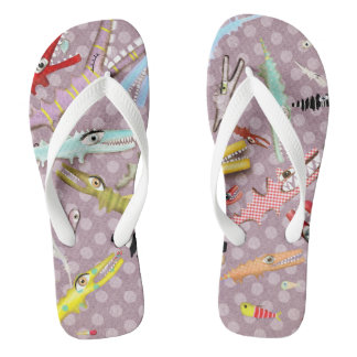 Tongs Crocodiliens