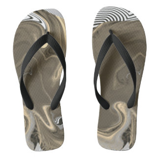 Tongs Cuisine Noire BROWN Femme Flip Flops