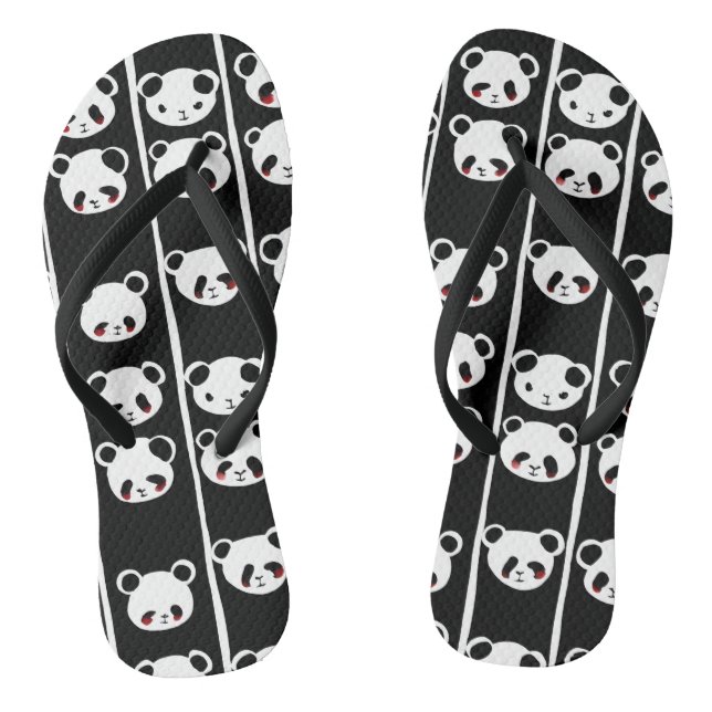Tongs Cute pandas (Semelle)