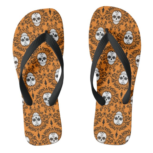 Tongs Damas mortes - Chic Sugar Skuls Motifs Flip Flops (Semelle)