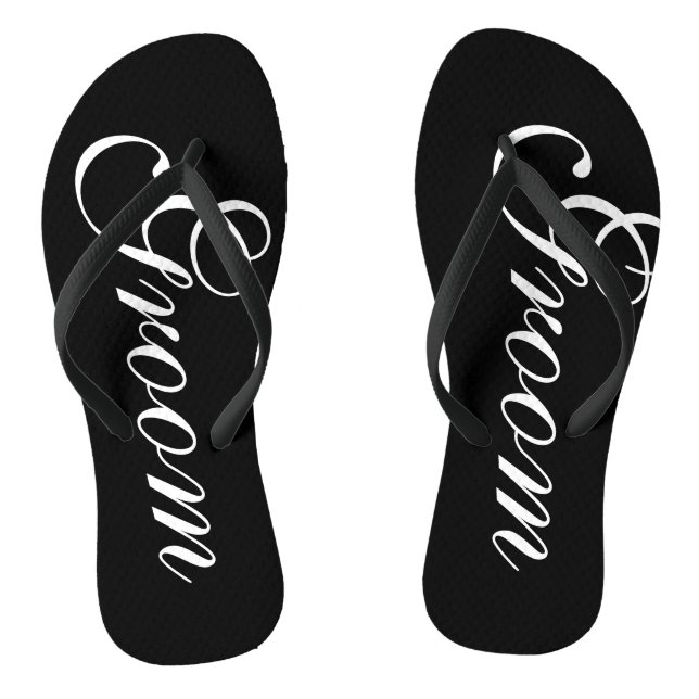 Tongs de mariage de plage pour marié et mariée (Semelle)