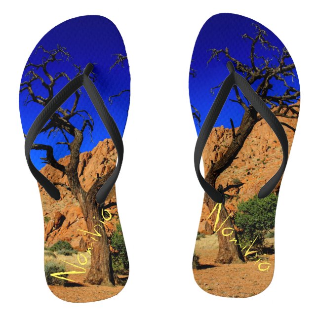 Tongs de paysage namibien (Semelle)