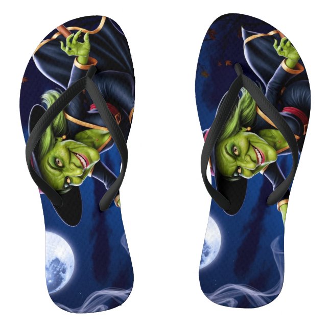 Tongs de sorcière Halloween (Semelle)