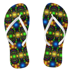 Tongs Décoration de Noël motif fractal