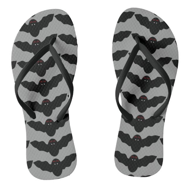 Tongs Déplaisant Halloween Vampire Bat Flip Flops (Semelle)