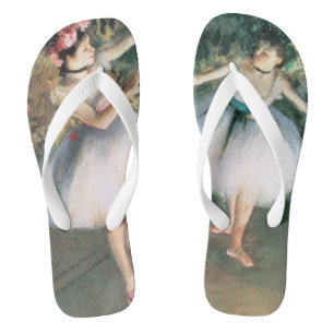 Tongs Deux danseuses sur une scène par Edgar Degas, Art