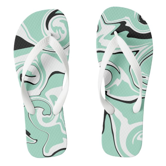 Tongs Déversement - Vert (Menthe) (Semelle)
