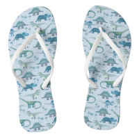 Dinosaur Motif bleu