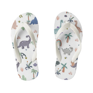 🦕 Tongs dinosaures mignons pour enfants