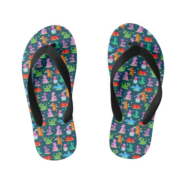 Tongs dinosaures pour enfants (Semelle)