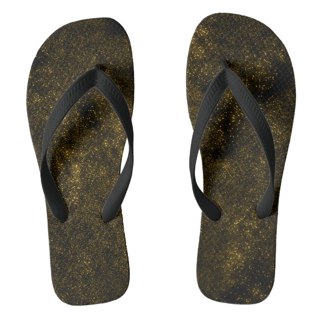 Tongs dorés Galaxy (Semelle)