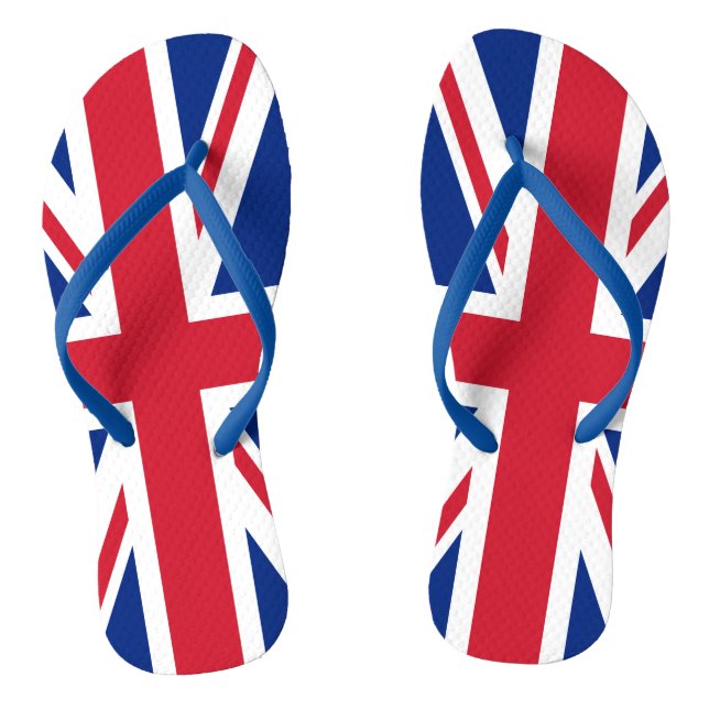 Tongs Drapeau britannique Royal Union Jack (Semelle)